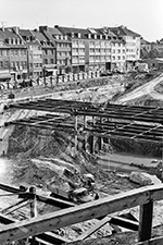 Ulrich Simons - Baustelle Lagerhausstraße 1976